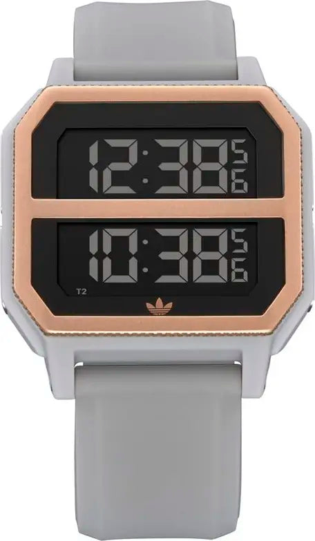 Adidas Gray Silicone Watch