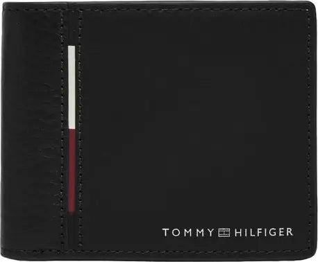 Tommy Hilfiger Black Leather Walle